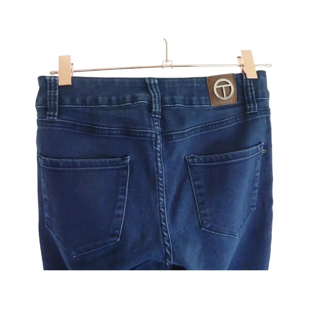 Tahari Blue Skinny Jeans Size 2 26